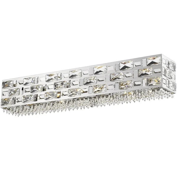 Z-Lite 912-6V-CH-LED 6 Light Vanity, Chrome