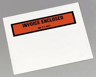 3M PLE-T4 Packing List Envelope - 10 in H, pk1000