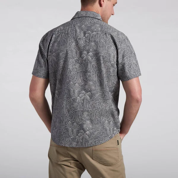Howler Brothers Men's H Bar B Snapshirt - XL - Panhandle Handshake, Riverbed