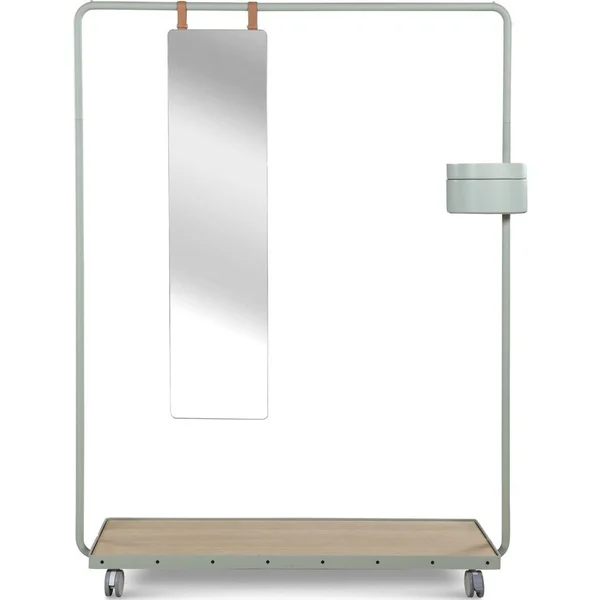 Camino Dolores Garment Rack - Grey/waxed Oak