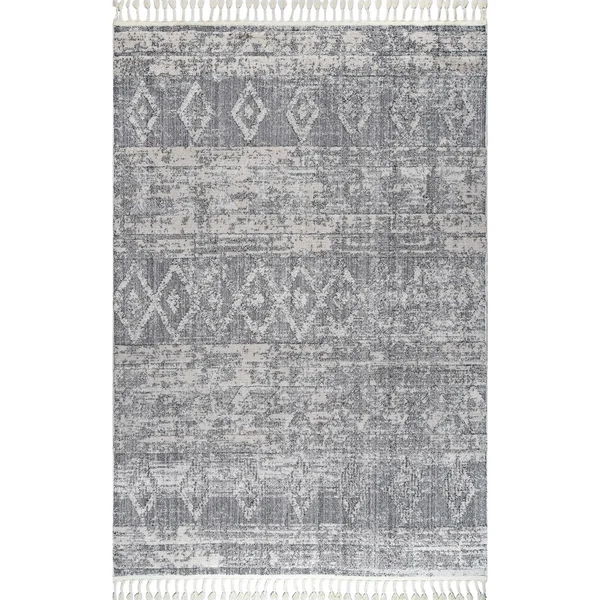 nuLOOM Diamond Shaggy Devonte Area Rug, Size: 7& 10 inch x 10& 10 inch