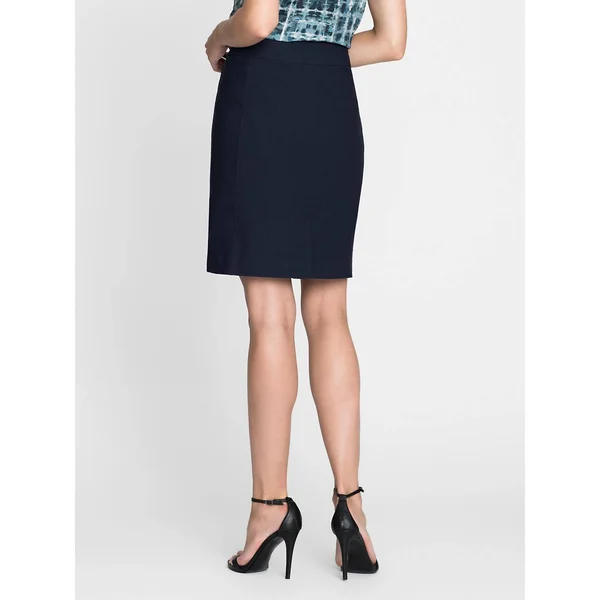 Wonderstretch Skirt Pants - Nic+Zoe 12 - Dark Indigo