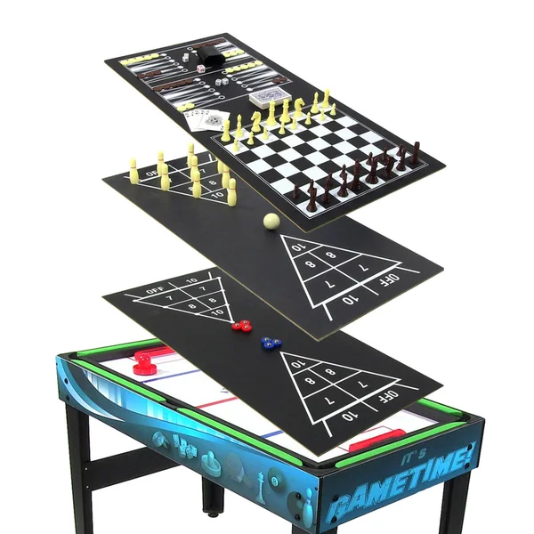 Sunnydaze Decor 40x22 10-in-1 Multi Game Table