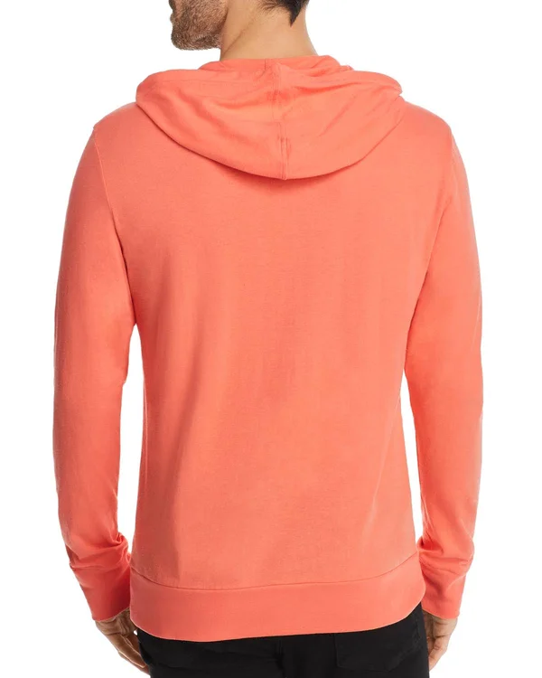 Lacoste Men's Long Sleeve Hooded Jersey Cotton T-Shirt Hoodie