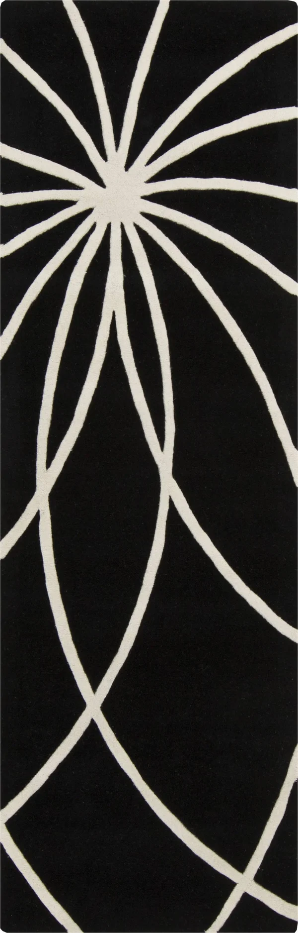 Surya Forum FM-7072 Area Rug - 5& x 8& Black