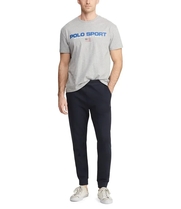 Polo Ralph Lauren Classic Fit Polo Sport Tee (Sapphire Star) Men's Clothing
