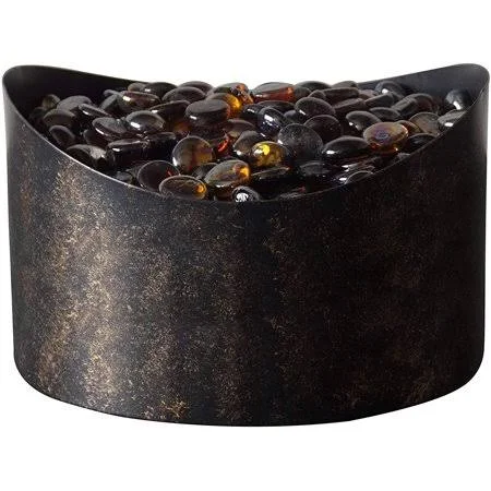 Bond Manufacturing 50856n 50856a Table Fire Bowl, Bronze, provides 10, 000 BTUs of Warmth and A Delightful Ambience by Visit The