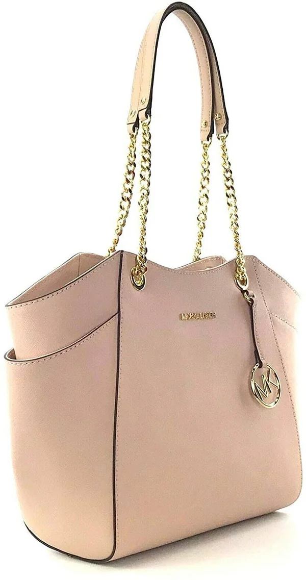Michael Kors Jet Set Travel Large Chain Shoulder Tote