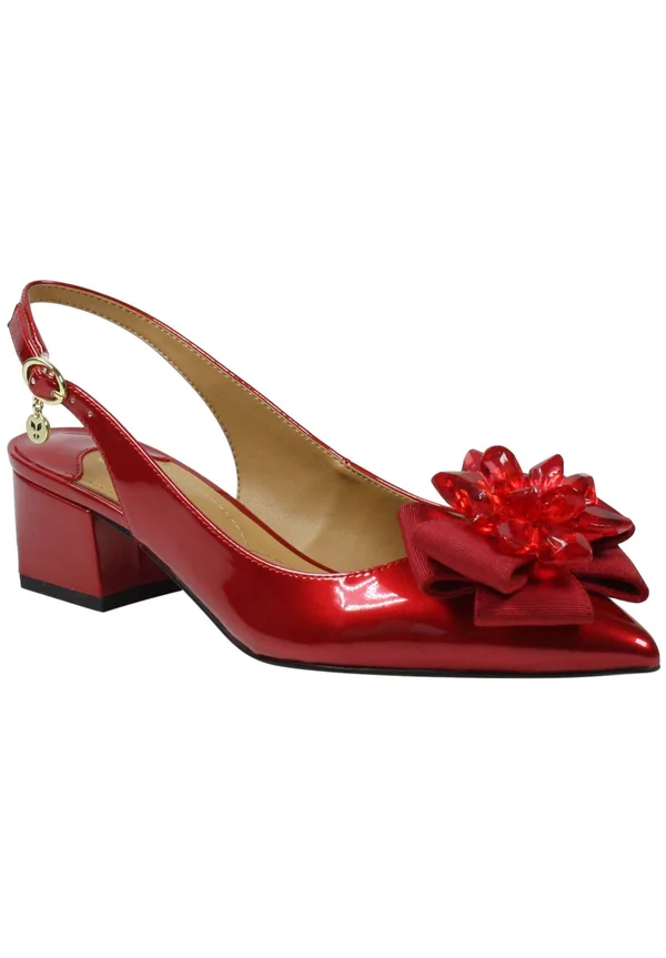 J. Renee Faaye Women's Pump - Red Size 8