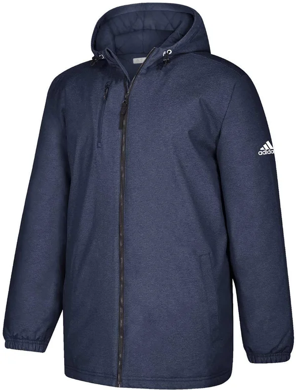 Adidas Men's Game Built Heavyweight Winter Jacket, S, Navy