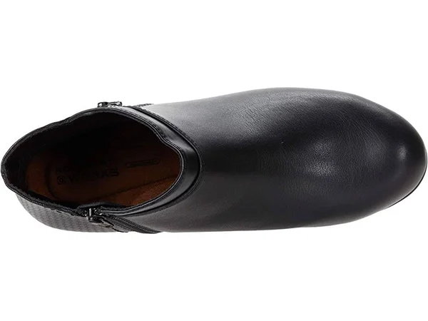 Rockport Works Carly Alloy Toe Work Bootie 12 Women's Black Shoe