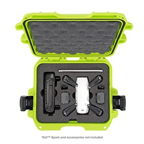 Plasticase NANUK 905 Hard quadrocopter Case for DJI Spark - Lime
