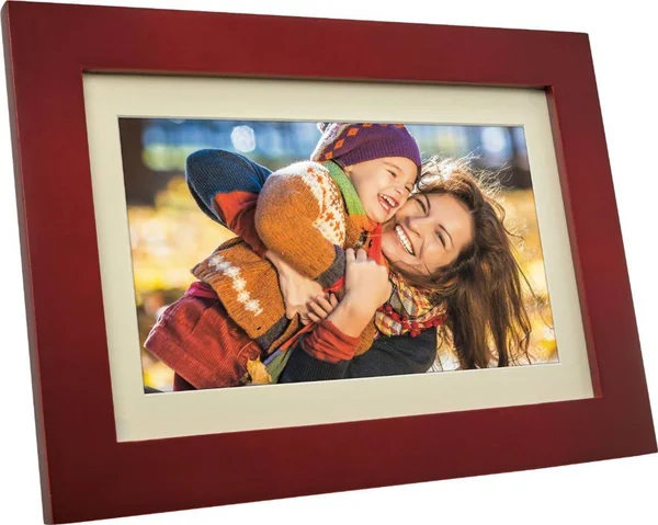 Insignia 10x22 Widescreen LCD Digital Photo Frame - Espresso