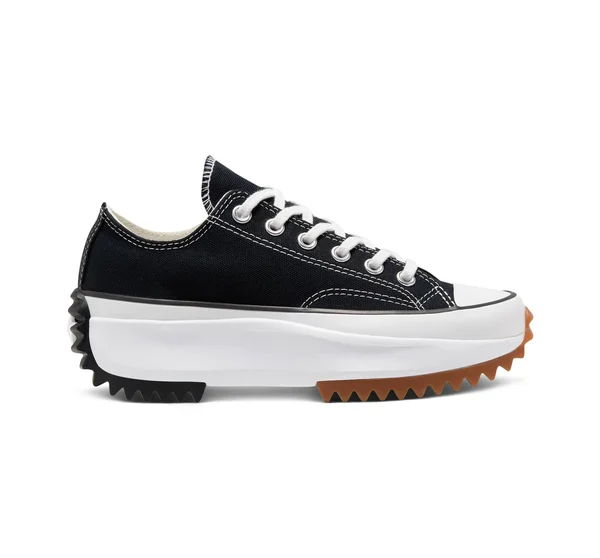 Converse Run Star Hike Platform Ox in Black