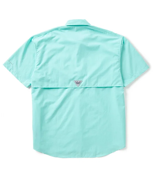Columbia Men's PFG Bahama II Short Sleeve Fishing Shirt - 5XT - Blue