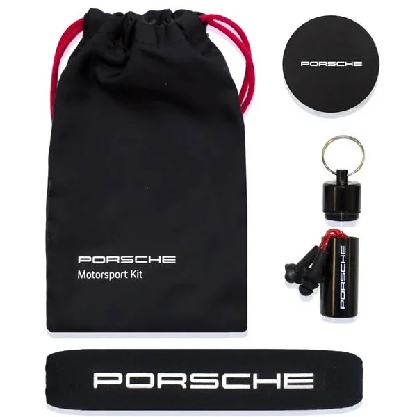 Porsche Motorsport Women's Black Team Polo w/Motorsport Kit - XL