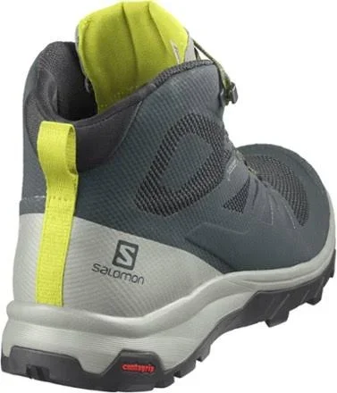 Salomon Men's Outline Mid GTX Hiking Boots Green 7.5