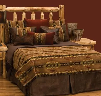 Black Forest Decor Stampede Deluxe Bed Set - Cal King