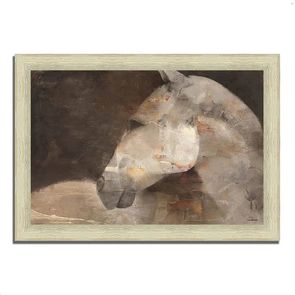 Tangletown Fine Art Looking Back by Albena Hristova, Framed Painting Print, Ready to Hang 614619-4330p122