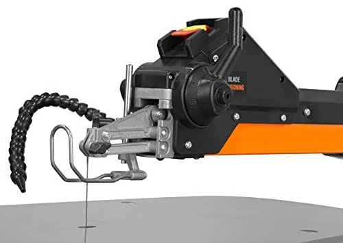 Wen LL2156 21-Inch 1.6-Amp Variable Speed Parallel Arm Scroll Saw with Extra-Large Dual-Bevel Steel Table