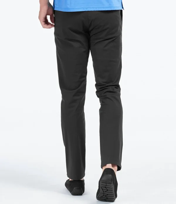 Rhone Slim-Fit Flat-Front Commuter Stretch Pants - 40 30