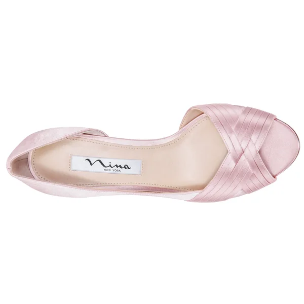 Nina Contesa Open Toe Pump - Pink - 10 M
