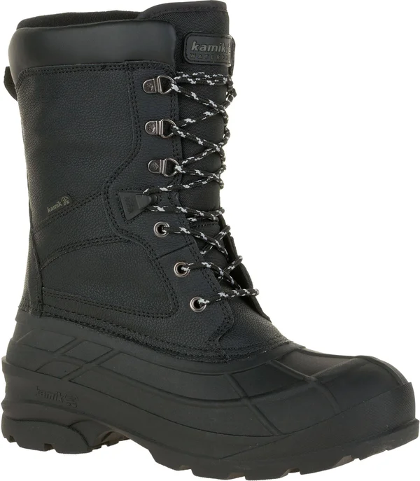 Kamik NationPro Wide Boot Men's - Black, 9