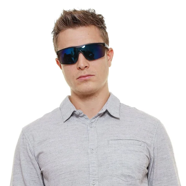 Emporio Armani Sunglasses EA4116 504255 Matte Black Blue Mirror
