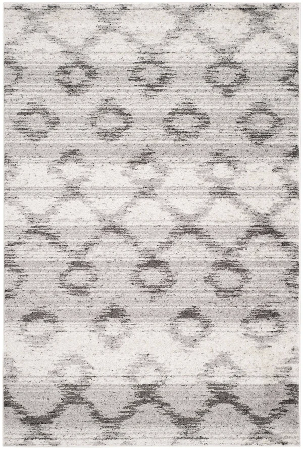 Safavieh Adirondack ADR106P 5&1x22 x 7&6x22 Silver - Charcoal Area Rug