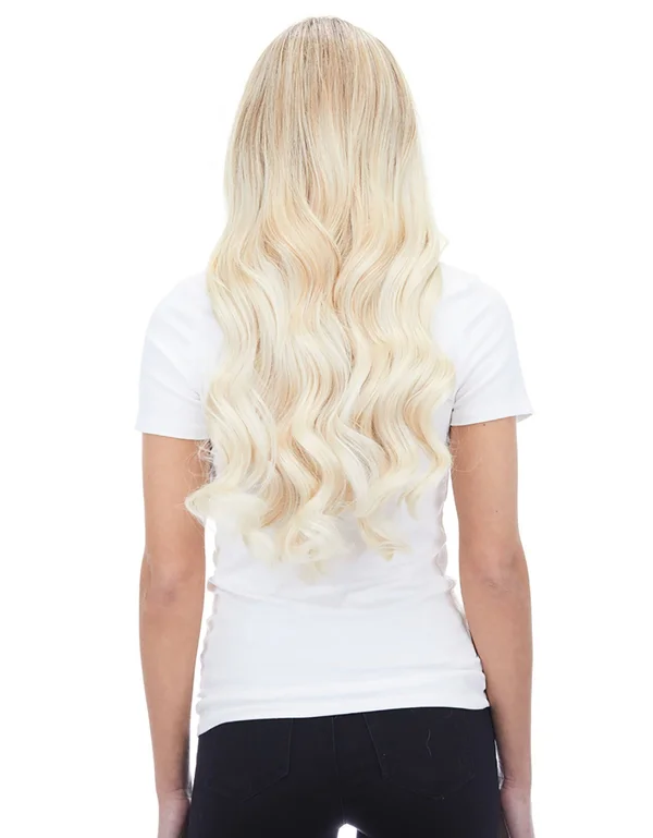 BELLAMI Bellissima 220g 22&& Platinum Blonde Hair Extensions (80)