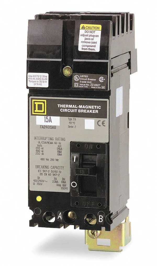 Square D FA22040AB Molded Case Circuit Breaker