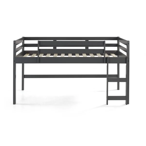Acme Lara Twin Loft Bed Gray Finish