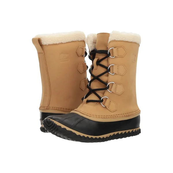 Sorel Women's Caribou Slim Boot curry/black