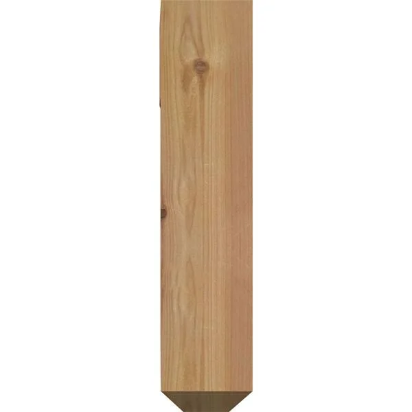 Ekena Millwork 3 1/2x22W x 15 1/2x22D x 18x22H Traditional Craftsman Ironcrest Smooth BRACKET, Western Red Cedar (1 1/2x22W x 7