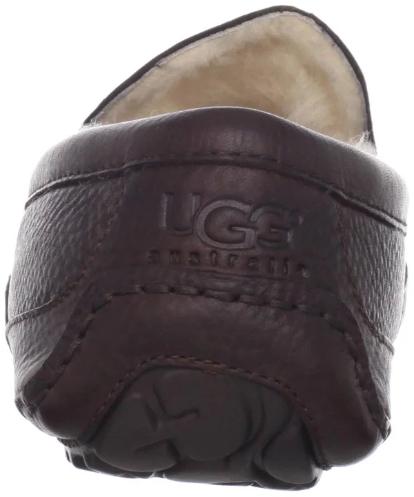 UGG Men's Ascot Leather Slipper In China Tea - 12M