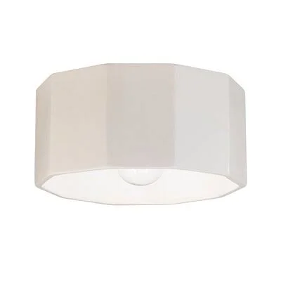 Norah 1-Light 12.25x22 Flush Mount Finish: Mocha Travertine