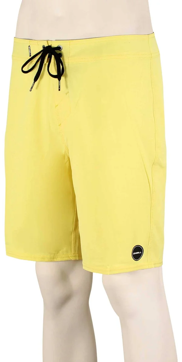 O&Neill Hyperfreak Solid 19x22 Boardshorts Men's Lemon, 29