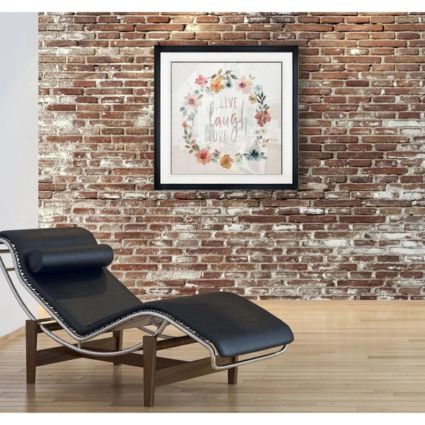 Live Laugh Love -Framed Giclee Print - 38x38