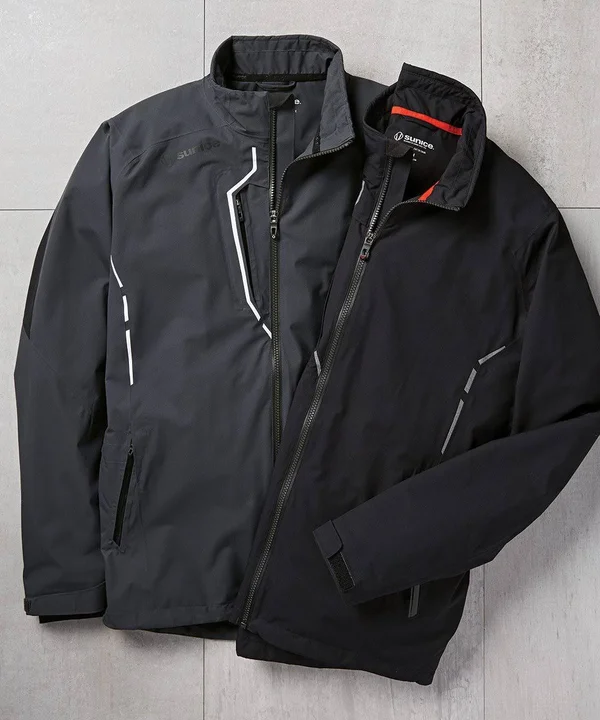 Sunice Apollo GORE-TEX Waterproof Performance Jacket Slate/Pure White