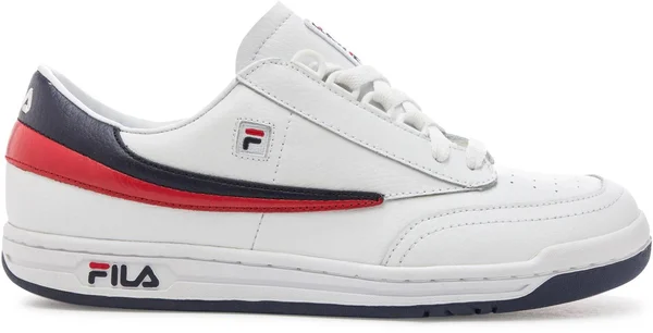 Fila Men's Original Tennis Shoes White and Navy - 1VT13040-150U18