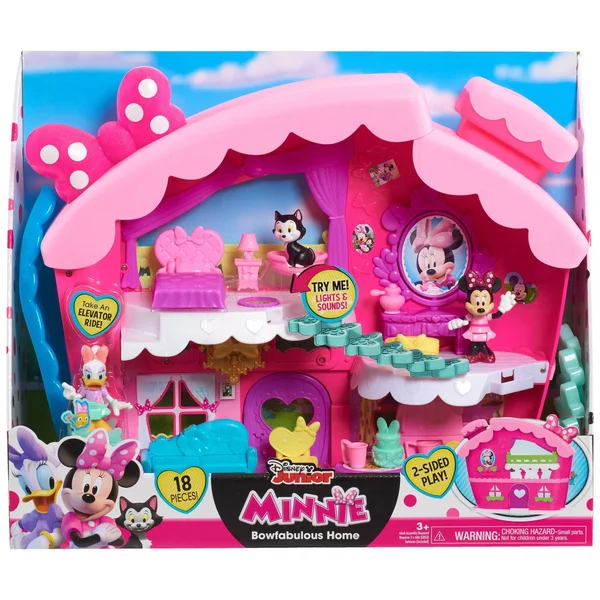 Minnie?s Bowfabulous Home, Size: 18.0 inches; 5.5 inches; 15.0 Inches