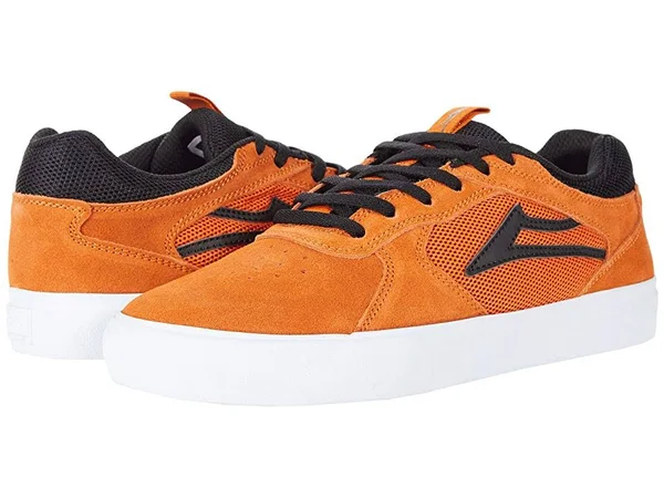 Lakai Shoes Proto Vulc Burnt Orange Suede