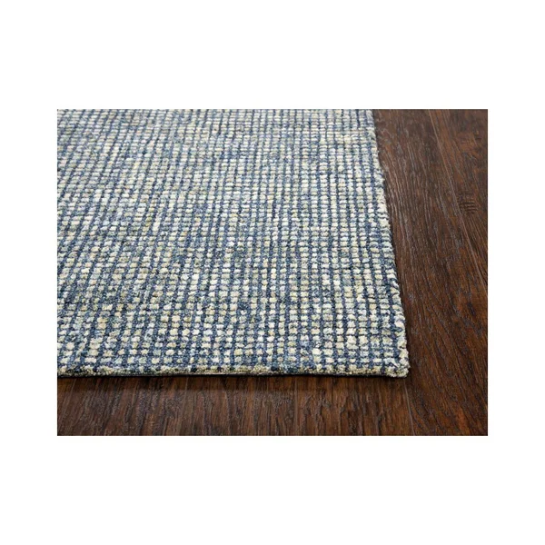 Rizzy Home TALTAL10100091818 18 x 18 in. Talbot Area Rug Sample - Blue - As shown