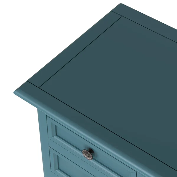 45&& Console Table Sofa Table with 6 Draweru0026 1 Cabinetu0026 1 Shelf - Green - Wood