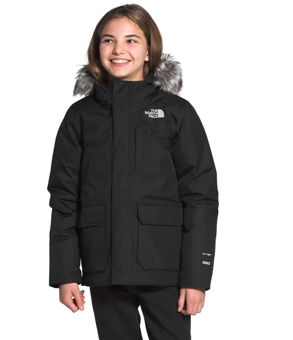 The North Face Girls& Greenland Parka (M TNF Black)