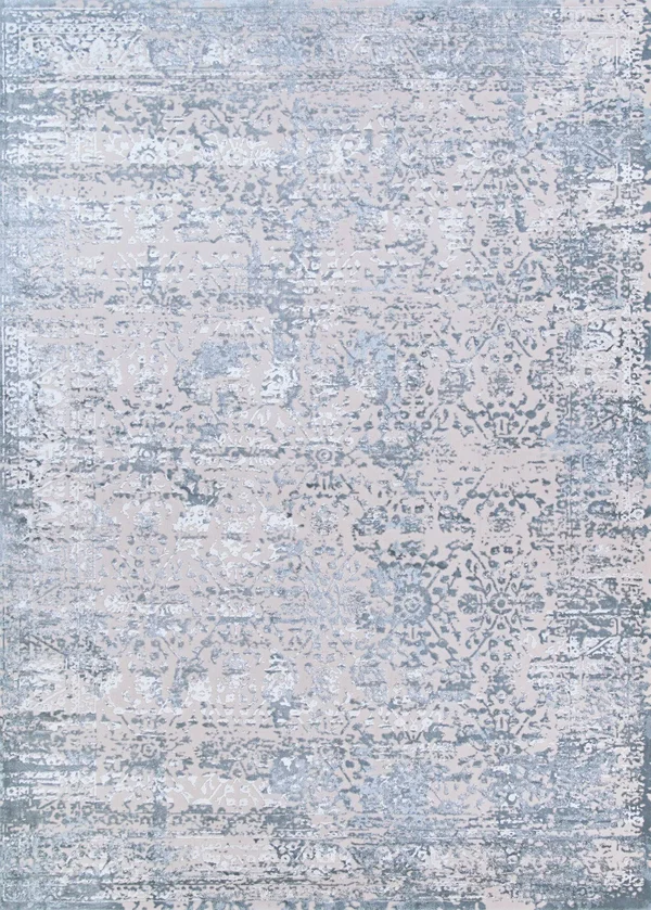 Couristan Europa 0955/9505 Himalia Luna Grey Area Rug - 9&10x22 x 13&