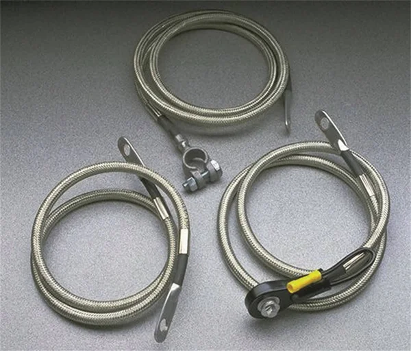 Taylor Cable 20290 Diamondback Shielded Stainless Braided Battery Cable