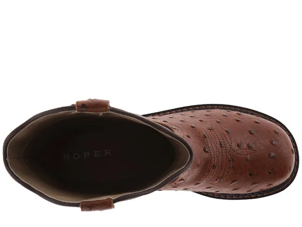 Roper Western Boots Womens Ostrich 09-021-1532-1418 Ta Tan