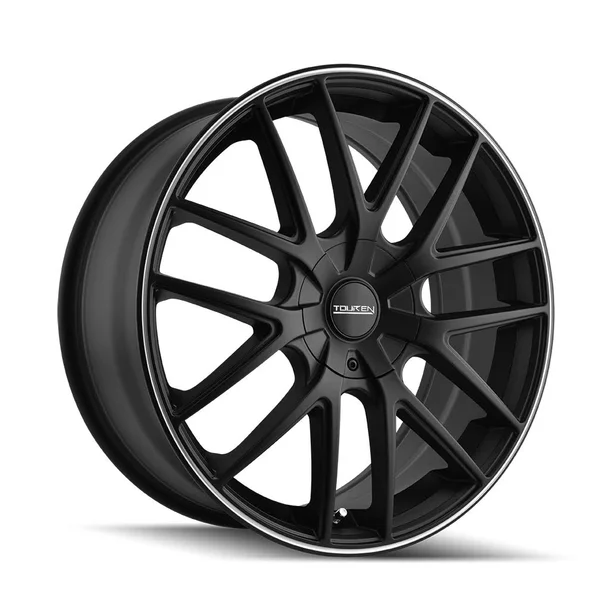 Touren Tr60 (3260) Matte Black/Machined Ring 18x8 5-108/5-114.3 40mm 72.62Mm
