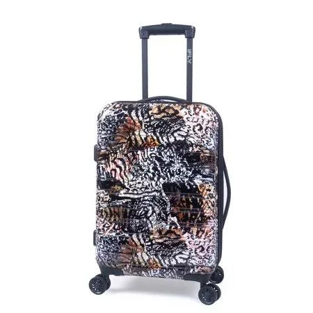 Ifly Hardside Luggage Fibertech 24 inch Checked Luggage - Wild, Adult Unisex